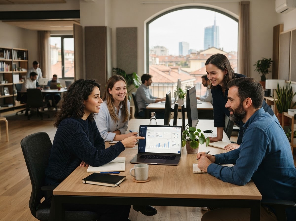 Civora Quota - analisti al lavoro sui modelli predittivi della piattaforma